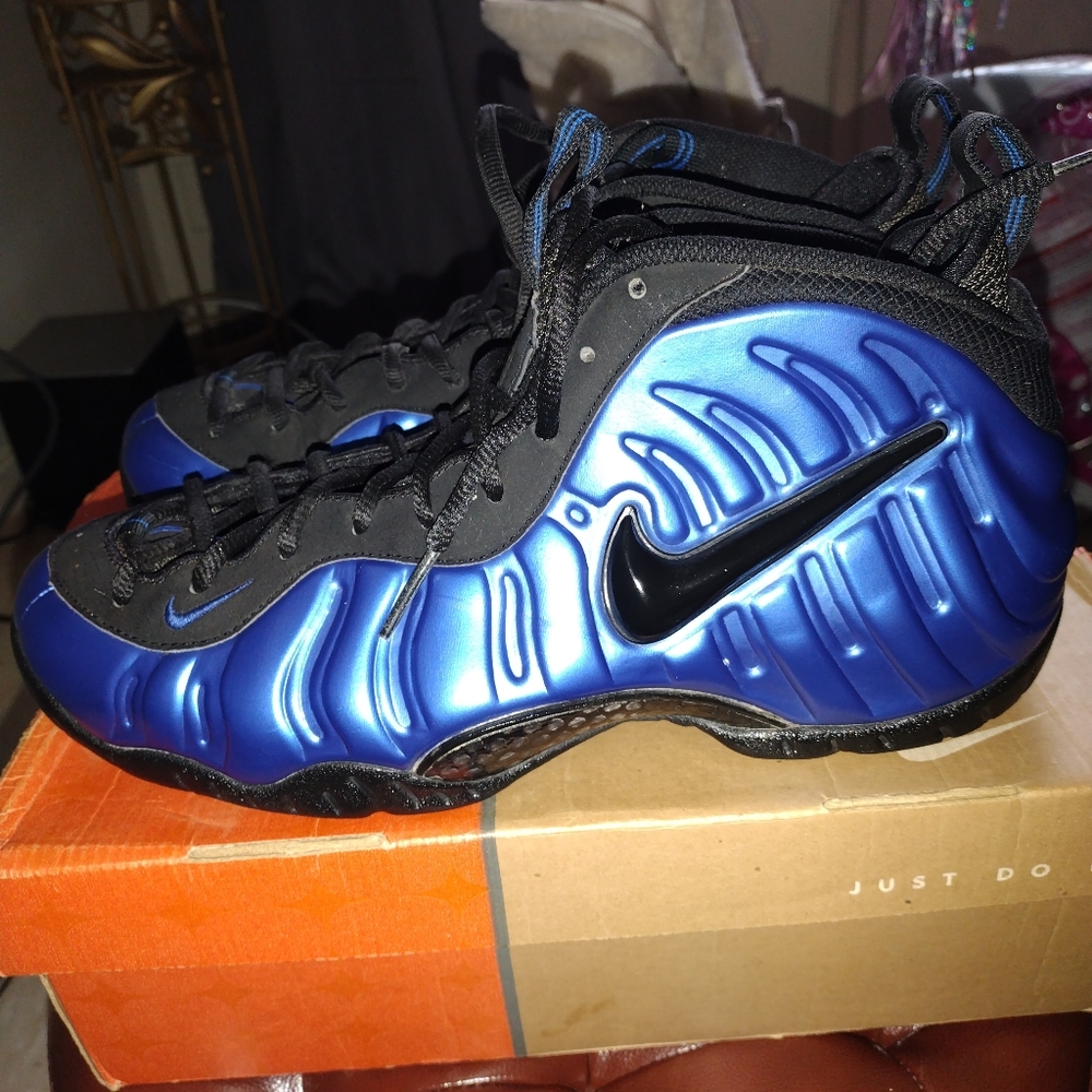 Nike Foamposite pro blue